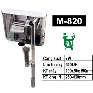 Lọc thác váng xoay bể cá - Máy lọc treo hồ cá thuỷ sinh (Bảo hành 1 đổi 1)
