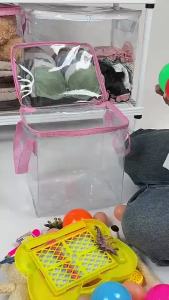 กล่องเก็บของ PVC ใส หนังสือ ของเล่น อุปกรณ์เครื่องมือ เสื้อผ้า อุปกรณ์อาบน้ำ กล่องใส่ยา เครื่องสำอาง