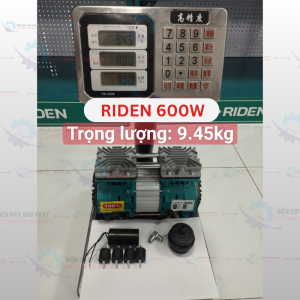 Đầu máy hơi motor đồng không dầu 800W 1hp 1450 vòng/phút hiệu RIDEN RD800HD