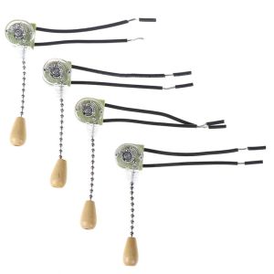 SADSAF 3A/250V ประหยัดพลังงาน โคมไฟเพดาน โคมไฟพัดลมเพดาน โคมไฟข้างเตียง สวิตช์ตกแต่ง สวิตช์สายไฟโซ่ เครื่องมือเปลี่ยนไฟ สวิทช์ดึง อุปกรณ์เสริมแสงสว่าง