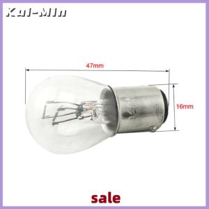 Kui-Min [Kliniki] Youth Sprit 2Pcs Set 1157 Bay15D 21 5W Car Reverse Backup Stop Brake Tail Light Bulb Yellow