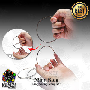 Alat Sulap Ninja ring - Linking Ring Kecil - KZ026