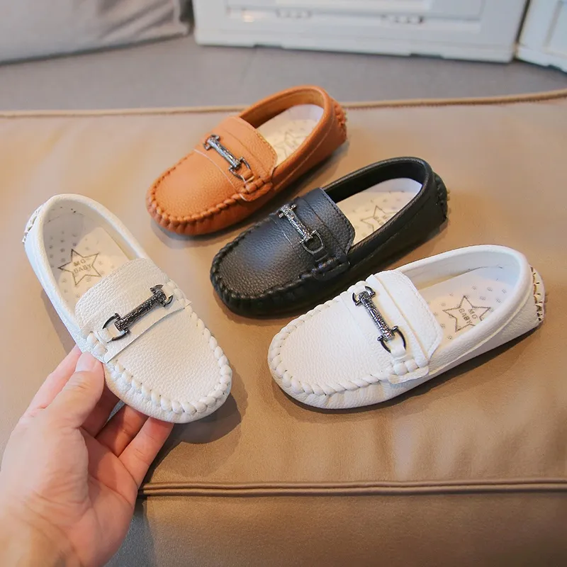 White loafers cheap baby boy