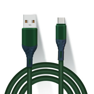 【Ready Stock】Liquid Silicone 5A Fast Charging Cable Compatible For iP Phone/Micro Usb/Type C Fast Charger Cord Data Cable