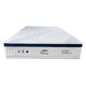Cool Breeze Mattress (3pcs) High Resilience Foam Anti Dust-Mite Anti Bacterial 10 Years Warranty