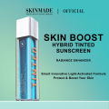 SKINMADE Skin Boost Hybrid Tinted Sunscreen + Blue Light SPF 50+ PA++++. 
