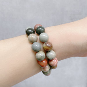 4-12MM Dia Round Ocean Jasper Natural Stone Beads For DIY Bracelet Necklace Jewelry Making Accessories