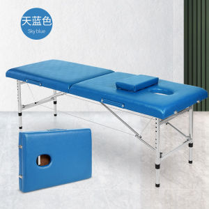 Portable Bed Facial Bed Massage Bed Foldable for Beauty Salon Portable Massage Bed Physiotpy Table Bed For SPA Lifting Portable Needle Moxibustion Tpy Beauty Tattoo Bed 美容床