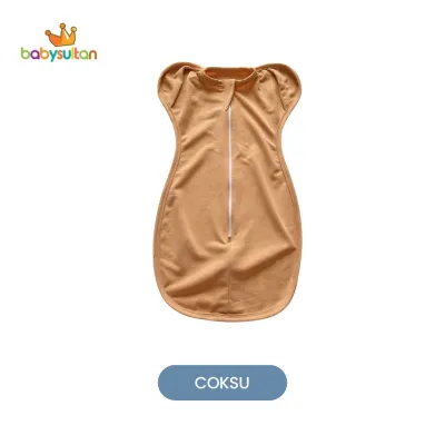 BABYSULTAN Bedong Bayi Instan Sleepsack - Bedong Swaddle 2 in 1 Newborn 0-6 Bulan