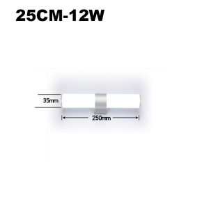 Modern Wall Lamp sconces Super Bright Long Strip wall decor бра Mirror Light Simple Style indoor lighting home decoration Acrylic luminaria For Bathroom lampara