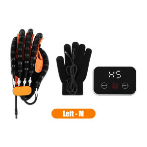 Salorie Stroke Rehabilitation Robot Gloves Hemiplegia Therapy Glove Hand 5 Fingers Function Recovery Mirror Gloves Finger Exercise Training Equipment
