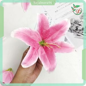[1 PCS] Kuntuman Bunga Lily Tiger Artificial / Kelopak Lili Casablanca Artifisial Dekorasi Import untuk Rangkaian Buket dan Hiasan Dekorasi Wedding atau Pelaminan