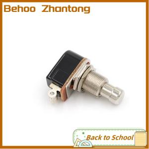 Behoo สวิทช์กีต้าร์ไฟฟ้าใหม่ Momentary PUSH button Foot SWITCH SPST