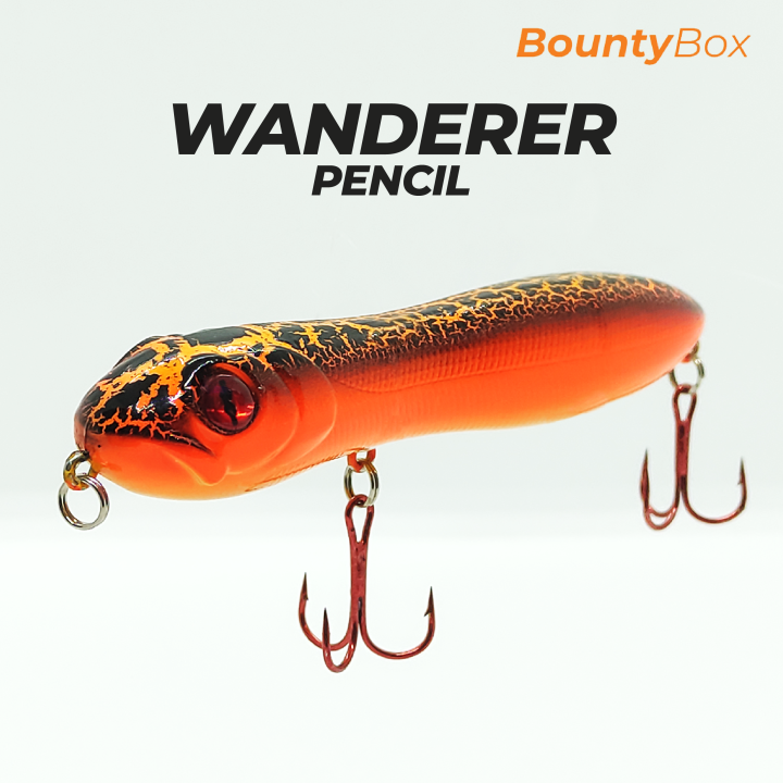 Wanderer Pencil 15.7g/10cm Snake Head Topwater Fishing Lure Baits