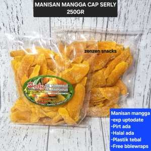 MANISAN MANGGA MANISASAM LEGIT  250gr | Snack Manisan  Mangga Kering