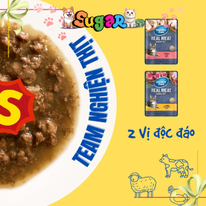 (Combo 24 gói) Pate Snappy Tom Gói 85g Real Fish &Real Meat Pate Cho Mèo Snappy Tom Từ Thịt Cá Thật