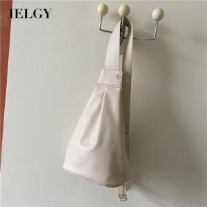 IELGY womens niche street solid color messenger bag