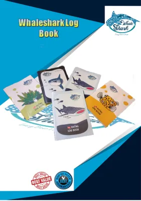 Whaleshark Scuba Diving LogBook Assorted Design