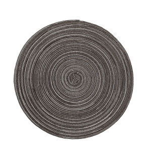 Tatakan Piring Meja Makan / 38cm Alas Piring Bulat / Braided Table Placemat