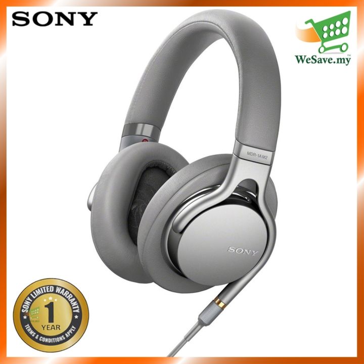 SONY MDR-1AM2(S) DISPLAY) Sony MDR-1AM2 Silver Headphones