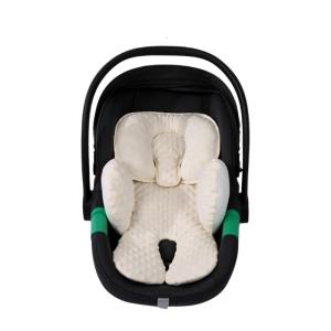 2 in 1 Design Baby Car Seat Cushion Soft and Breathable Pram Insert for Infant Safety in Carseats Strollers and Swings