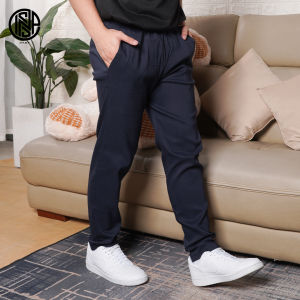 INSPI Stretchable Trouser Pants with Adjustable Drawstring and Pockets Casual Pants for Men & Women Menswear Bottoms