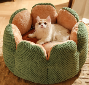 "Local seller" Cozy Soft Pet Bed Pet Kennel Cat house Machine Washable Soft Donut Pet Bed Pet mats with Non-Slip Bottom Pet Sofa