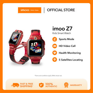 [Limited Edition] imoo Smart Kids Watch Phone Z7 Sports Mode HD Video Call Health Monitoring 5 Satellites Locating Dual Camera Anti Lost IPX8 Water Resist Text Message AI Detector
