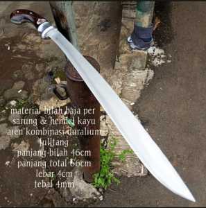 GOLOK ASLI CIBATU full tank golok kerja kebun golok pemotong bambu Asli Baja per