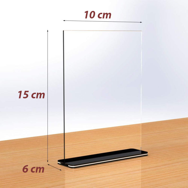 Standee Menu Mica A4, Menu để bàn A5, A6 , Mica Đài Loan | Lazada.vn