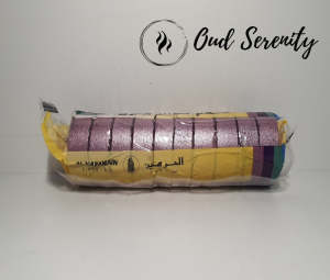 Luxurious 40-millimeter Round Rainbow Charcoal for Incense Bukhoor Resins Oud and Powdered Herbal Burning