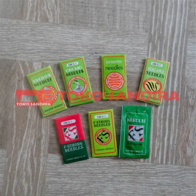 1 bungkus Jarum jahit/Jarum mesin jahit DBx1/jarum mesin industri/jarum jahit/jarum DBX1/alat jahit/kebutuhan menjahit/toko perlengkapan menjahit/asesoris-spare part-suku cadang mesin jahit/toko alat jahit lengkap