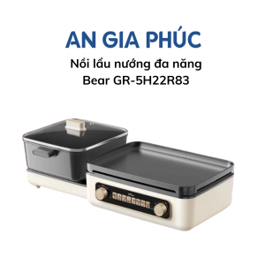 Nồi lẩu nướng đa năng Bear GR-5H22R83 - An Gia Phúc