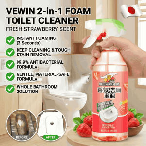 Strong De-scaling Fragrant Toilet Cleaner Stain Removal Odor Eliminator Bathroom Cleaner 3S Sterilzation Deodorization
