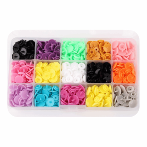 KEND Resin Snaps Fastener Pliers Kit Colored Metal Press Pliers Press Stud Buttons Mother-and-Child Buttons Auto-lock Snap Buttons Children Clothing