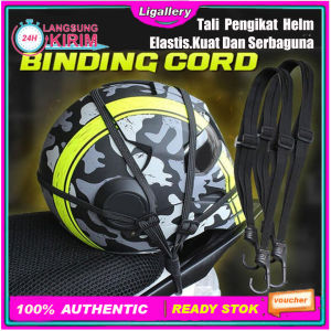 [100% Kuat] 1Pcs Tali Pengikat Helm Motor 2 Kait Jaring Pengikat Jog Helm