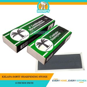 Kelapa Sawit Combination Sharpening Stone 6inch/8inch/ Batu Asah