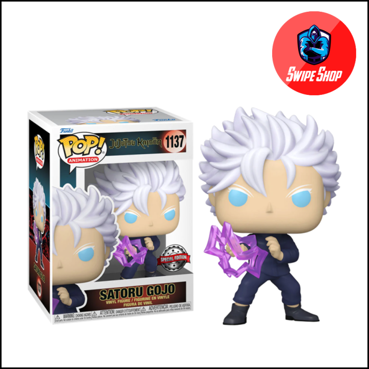 Funko Pop Satoru Gojo Hallow Purple Jujutsu Kaisen Exclusive