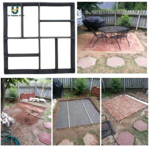 Garden Pavement Mold DIY Paving Cement Brick Stone Road Concrete Path Maker[Ueb Flagship Store]