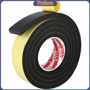 Talao EVA Thicken Self Adhesive Foam Tape Door Sealing Strip Noise Insulation Anti-Collision Window Super Strong 5m/2m