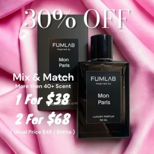 Inspired by YSL Mon Paris - Fumlab 50ml Luxury Perfume - 10hr > Guaranteed Long-Lasting