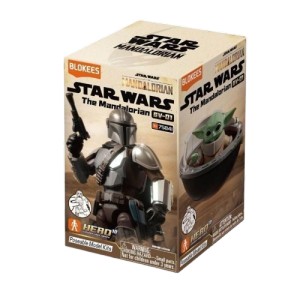 Mô Hình Blind Box Lắp Ráp Blokees Star Wars - GV01 The Mandalorian & Grogu (Baby Yoda)