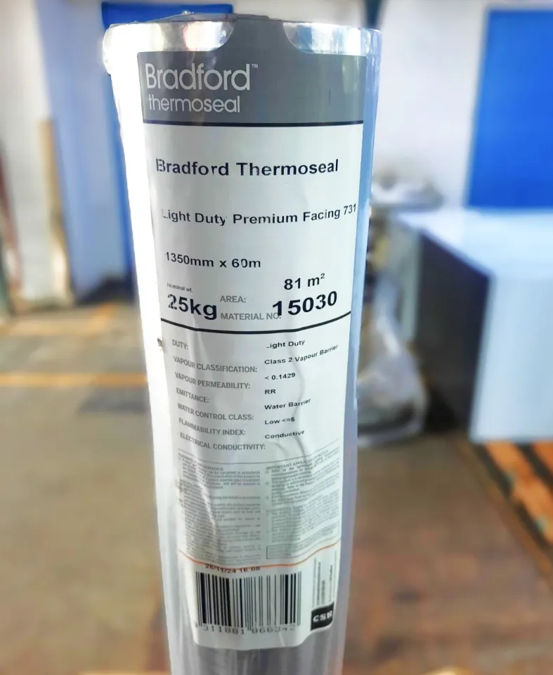CSR Thermofoil Aluminum Foil Insulation | Bradford Thermoseal 731
