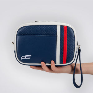 PLAYEAGLE PU Leather Golf Ball Pouch Golf Handbag Golf Accessories Bag Golf Clutch Bag 1pc/pack