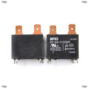 [COD] dfgje 2pcs/set New RF-SS-112DMF 12VDC WRG Relay