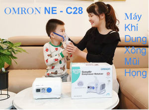 Máy Xông Mũi Họng Khí Dung Omron NE - C28 Nhật Bản