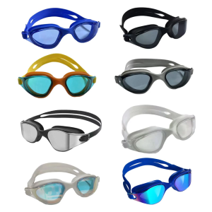 แว่นตาว่ายน้ำสำหรับผู้ใหญ่แว่นตาดำน้ำใช้งานได้จริงแว่นตาว่ายน้ำแว่นตาว่ายน้ำกันรั่วซึมมีคลิปหนีบจมูกและที่อุดหู