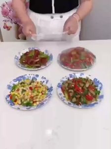 Túi màng bọc thực phẩm chất liệu PE co dãn có chun siêu dai Túi gấu bọc đồ ăn