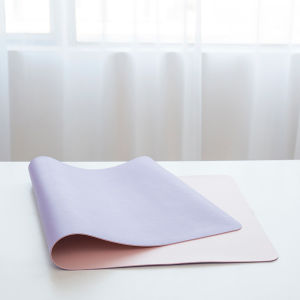 แผ่นรองเมาส์ สีพื้น แผ่นรองเมาส์ขนาดใหญ่ Mouse Pad แผ่นรองโต๊ะกันน้ำ แผ่นรองเม้าส์ผ้านุ่ม PU แผ่นโต๊ะแล็ปท็อป ขนาด 60*30/ 80*40 cm.