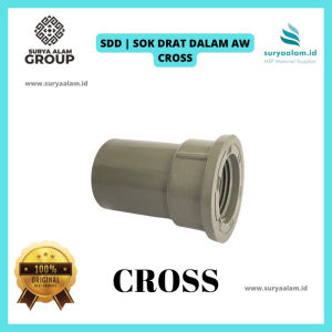 SOK DRAT DALAM (SDD) AW 1” CROSS | SOK DRAT DALAM AW 1 INCH | KNIE | ELBOW | KENI DRAT | L